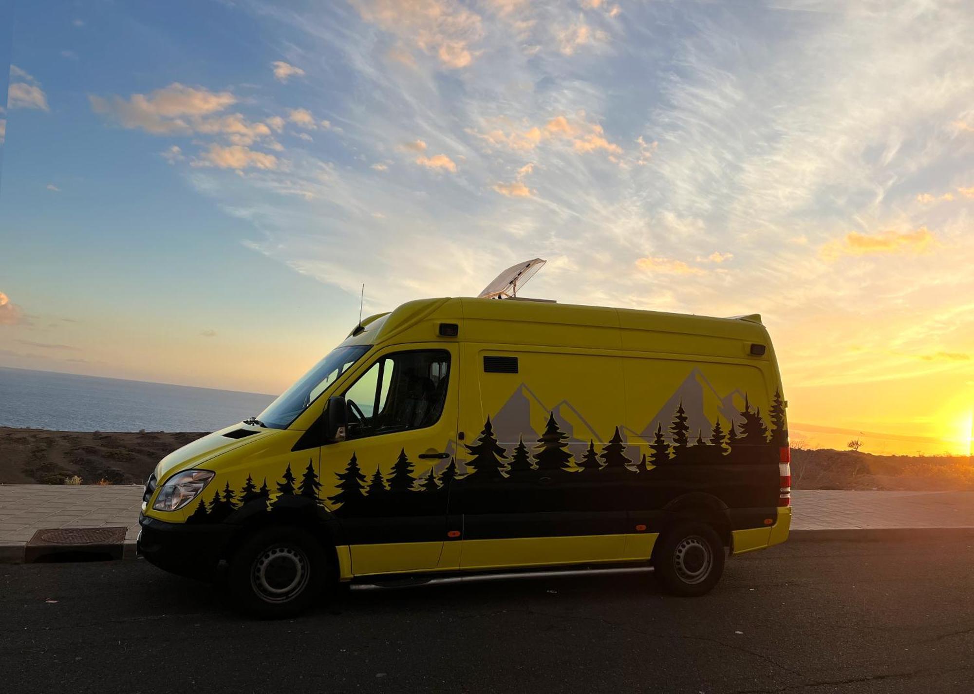 On Road- Feel Freedom With Campervan! Campsite Guincho (Tenerife)