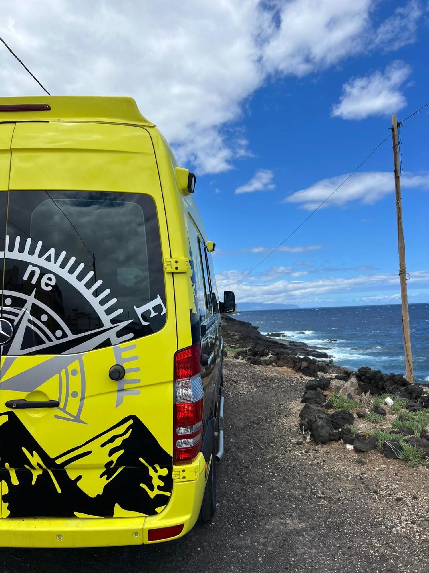 On Road- Feel Freedom With Campervan! Campsite Guincho (Tenerife)